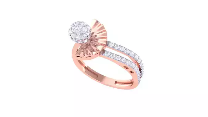 Women Fancy Stylish Ring 3dm STL OBJ FBX Renders Details