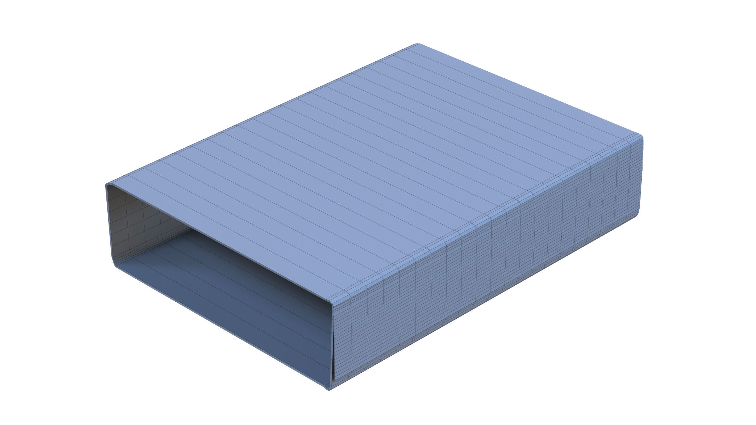 Matchbox box 3D model_21