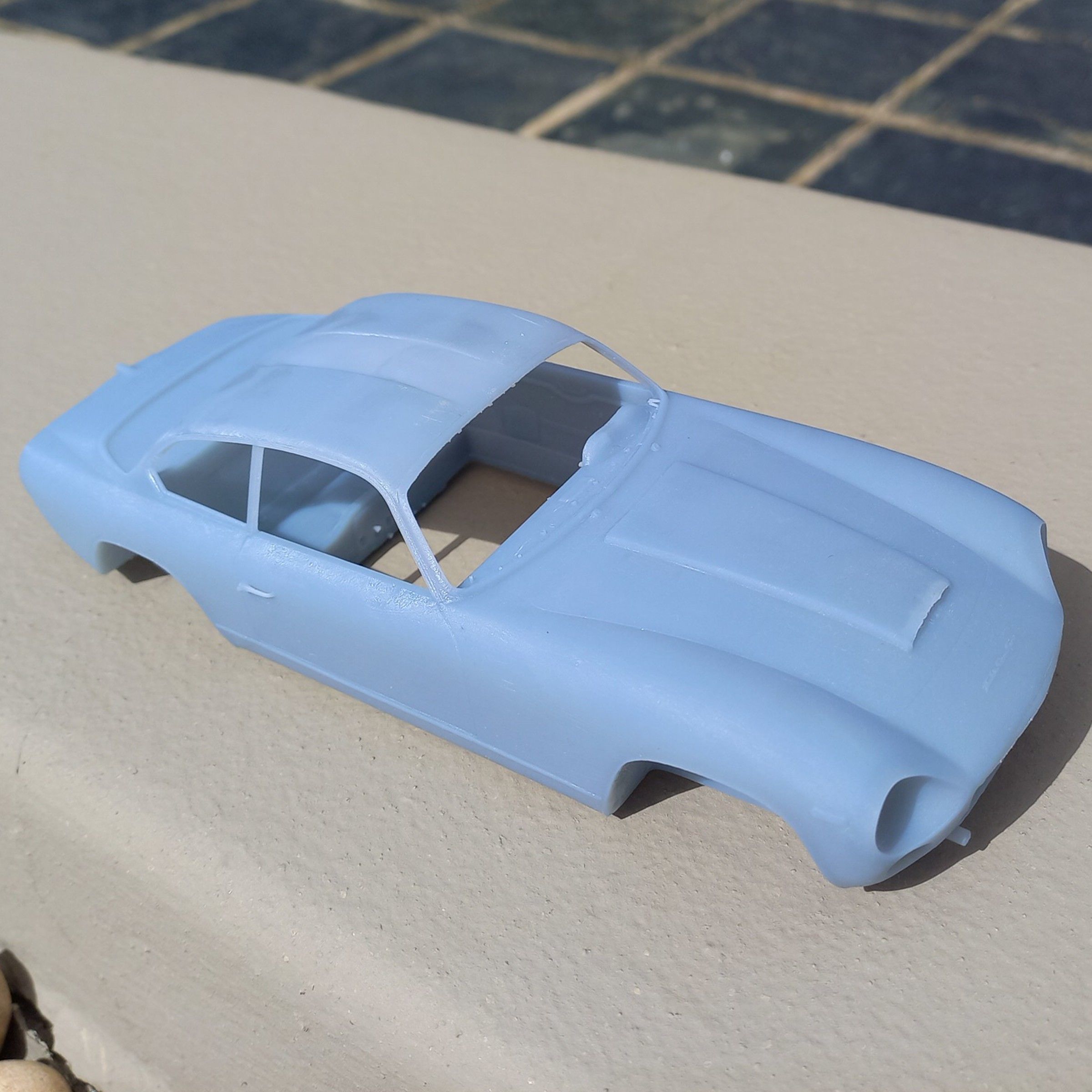 1966 Lancia Flaminia Zagato 1-24 Scale Model 3D print model_5