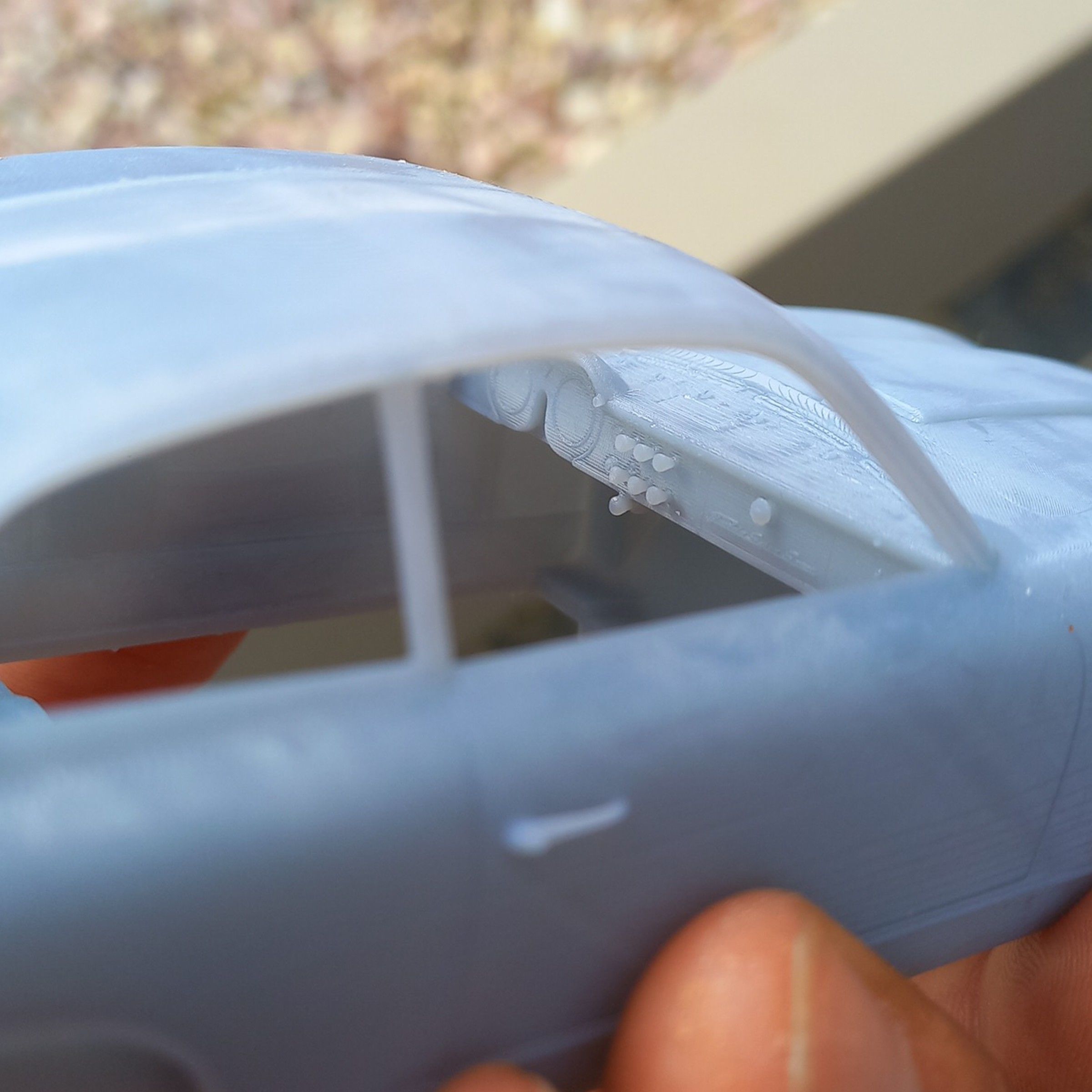 1966 Lancia Flaminia Zagato 1-24 Scale Model 3D print model_7