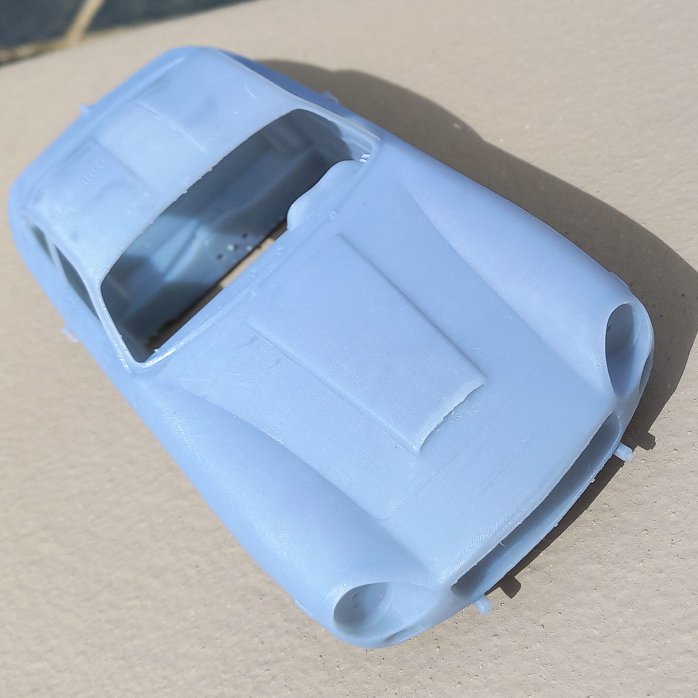 1966 Lancia Flaminia Zagato 1-24 Scale Model 3D print model_6