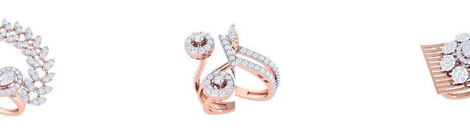 80 Fancy Stylish Ring 3dm STL OBJ FBX Renders Details Collection _7