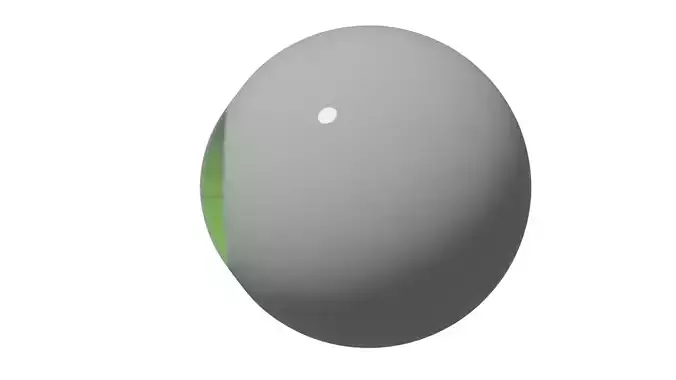 Animatable Cartoon Eye Procedural Material  Blender Free 3D model