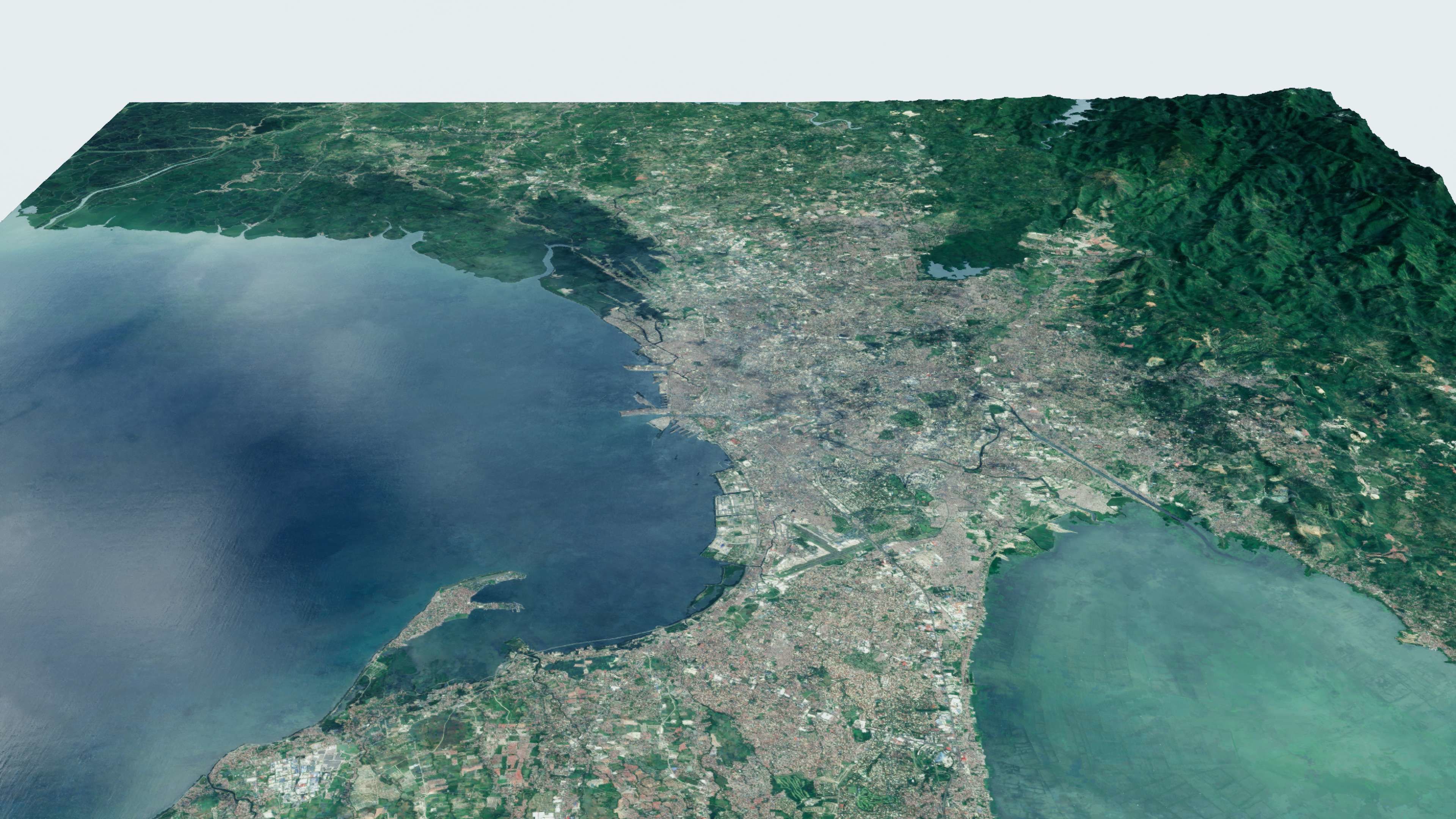 Manila Philippines City Landscape 3D Model 3D model_6