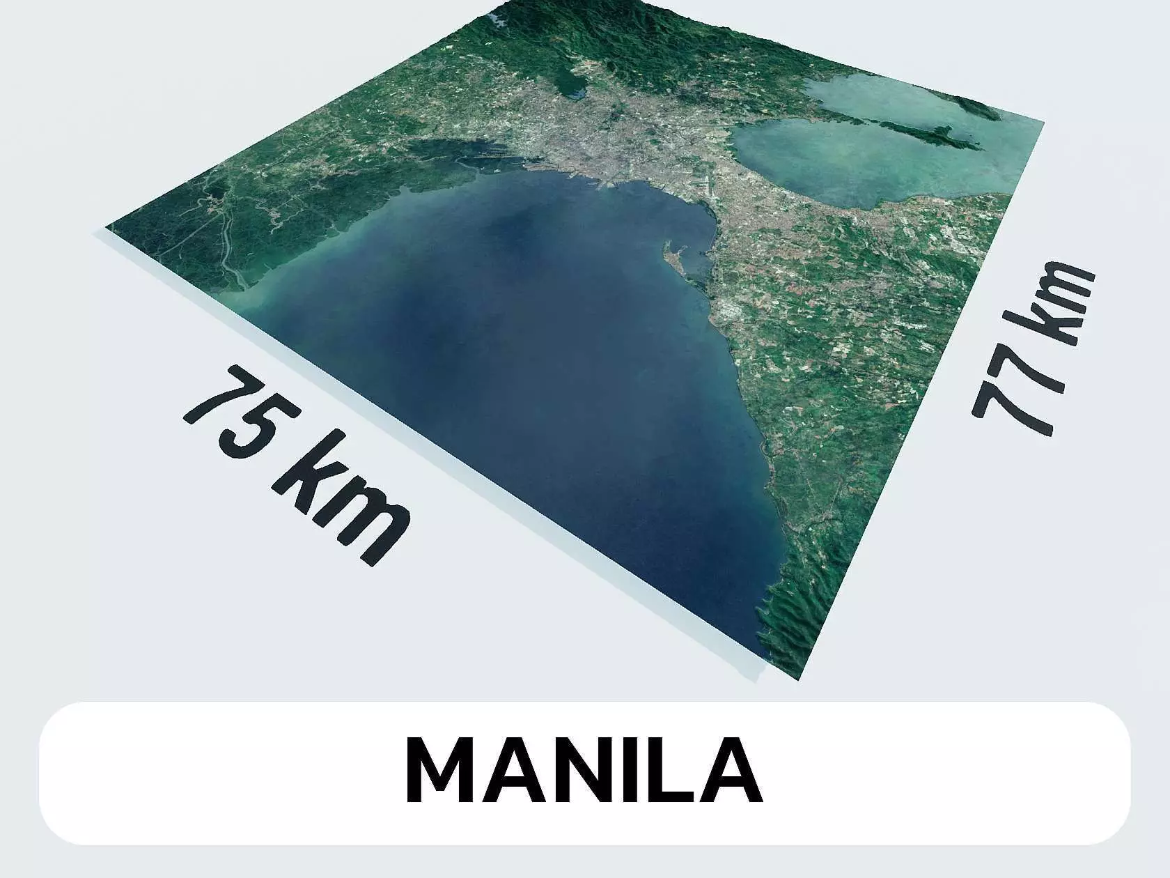 Manila Philippines City Landscape 3D Model 3D model_0