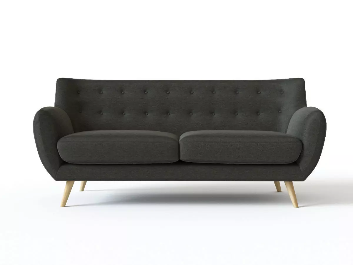 Canape 3 places MANGO anthracite 3D model