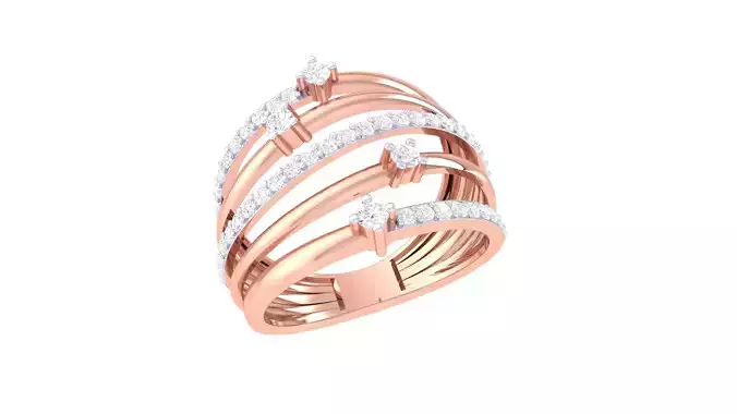 Engagement Band Ring 3dm STL OBJ FBX Renders Details