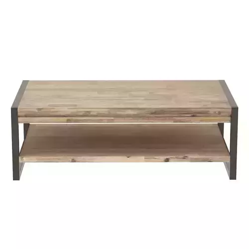 but Table basse rectangulaire Zara bois naturel