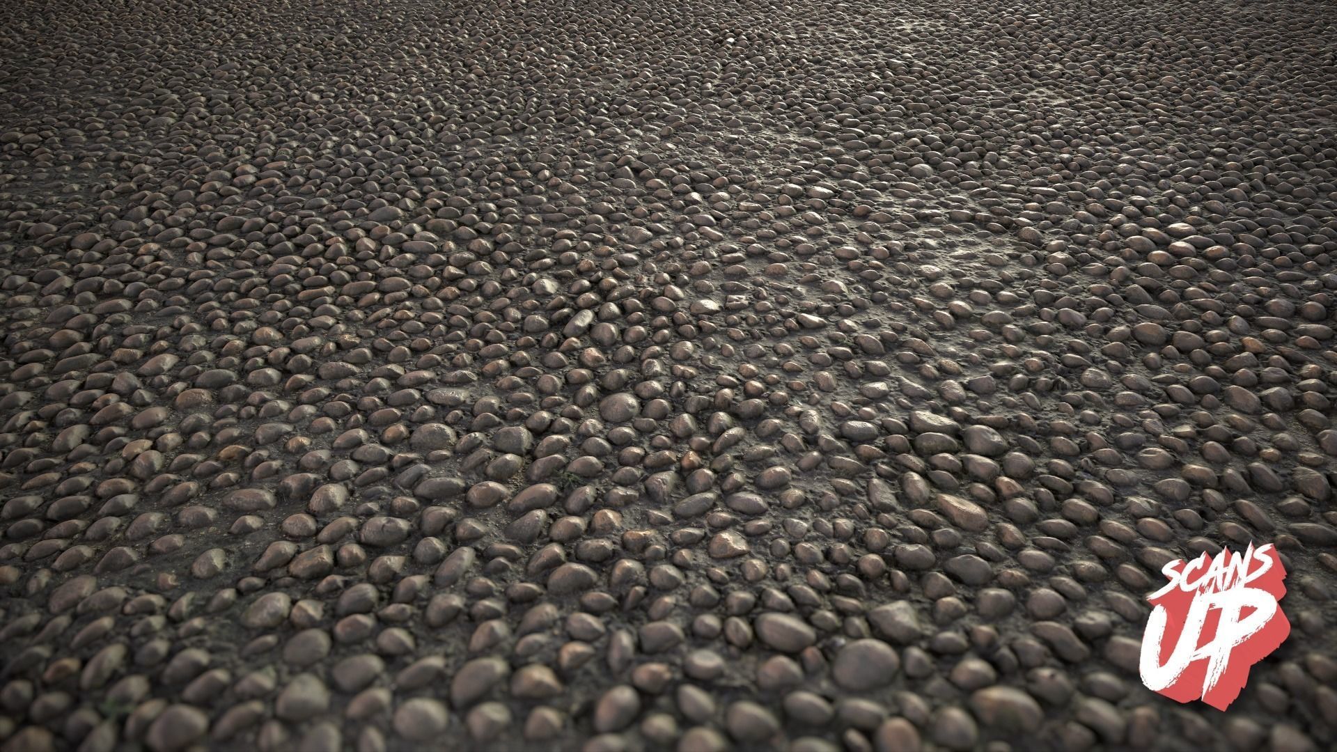 Cobblestones TILE 01 - Stonelake3D Texture_1