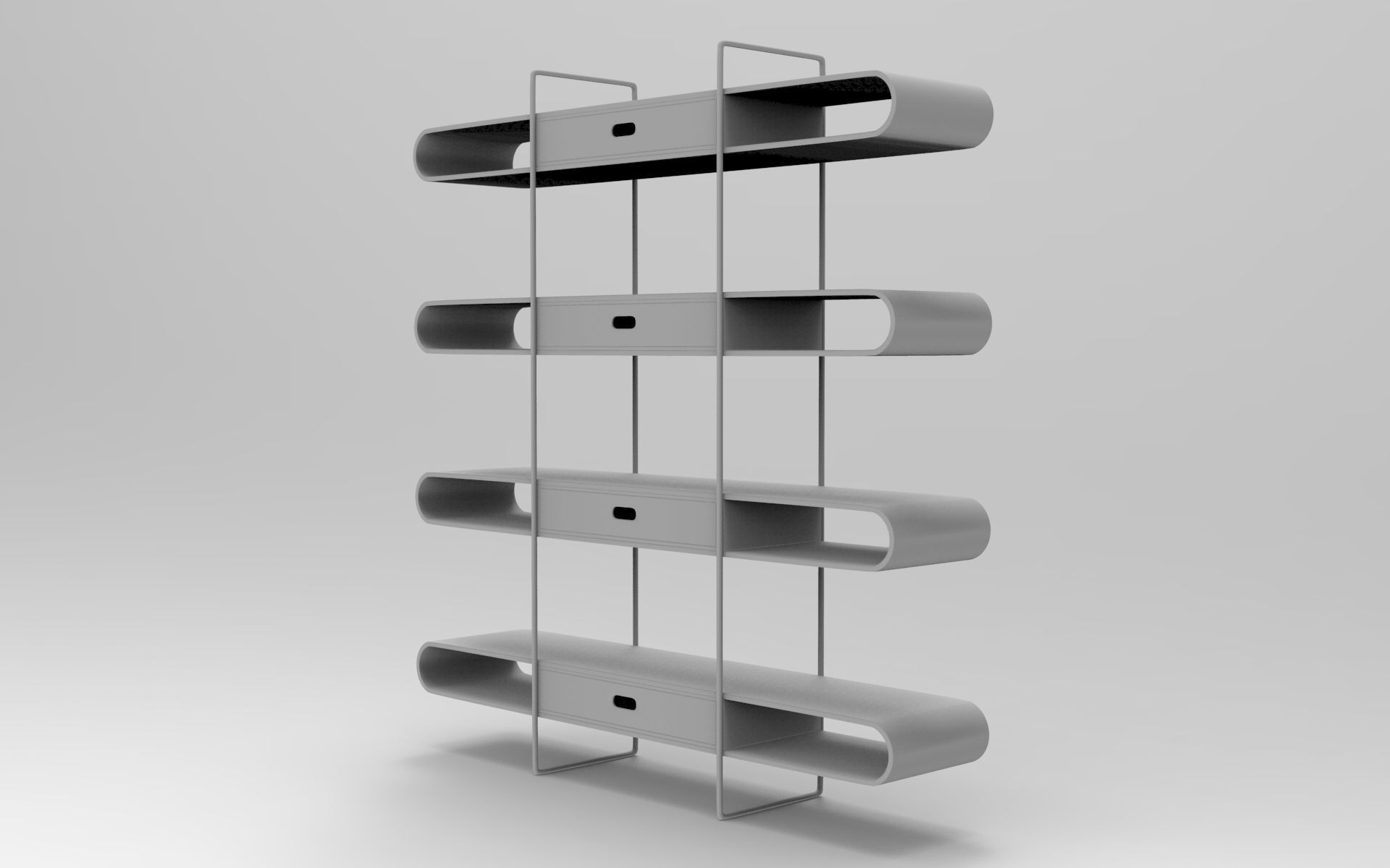 Vigo Bookcase 3D model_8