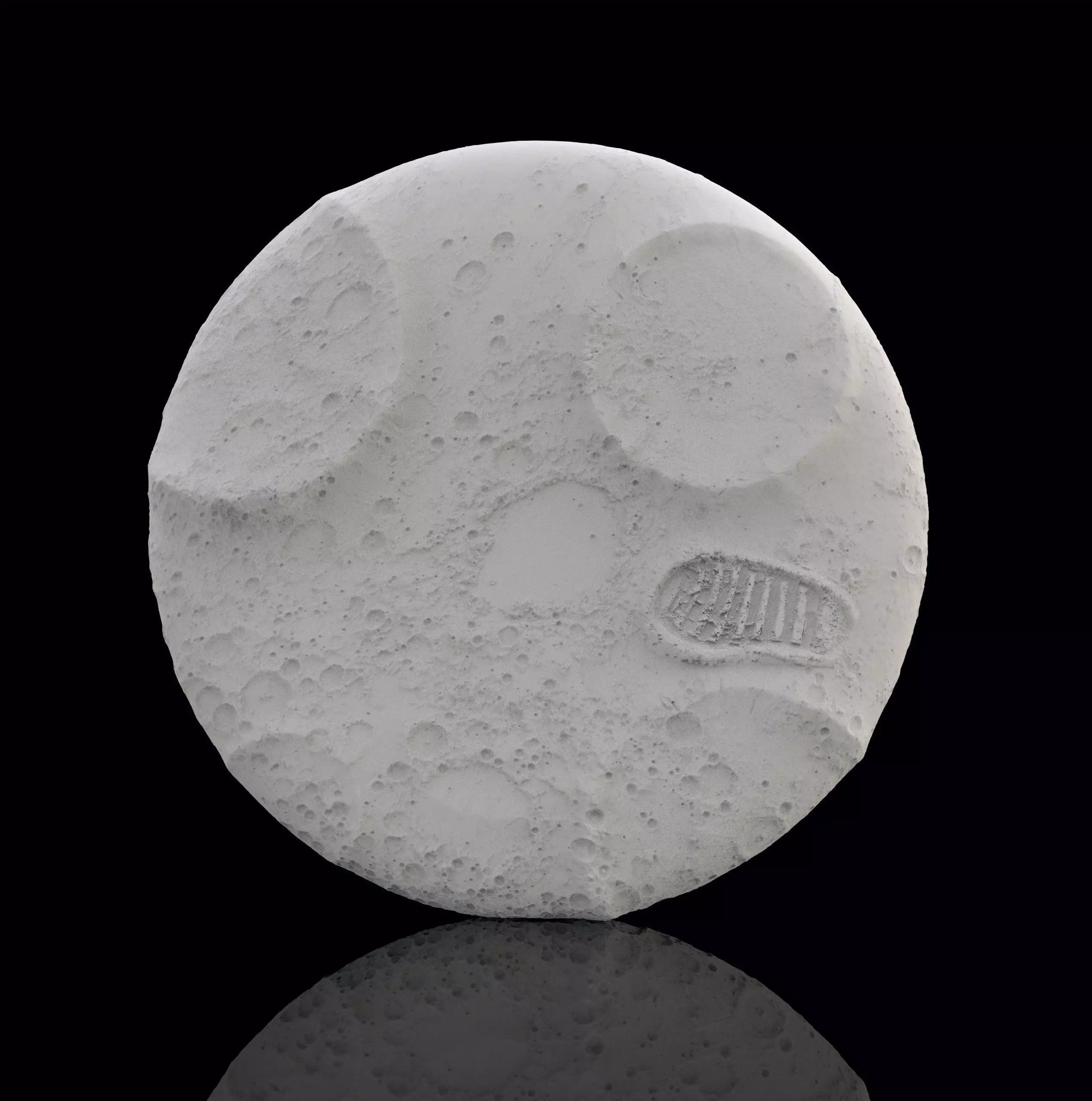 Moon decor 3D print model_0