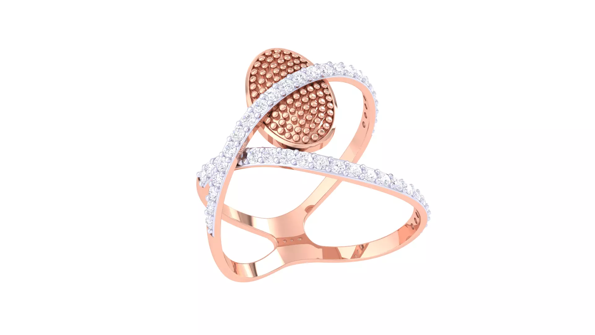 Engagement Band Ring 3dm STL OBJ FBX Renders Details 3D print model_0