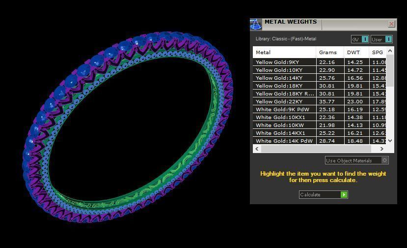 Bracelet 3D print model_6