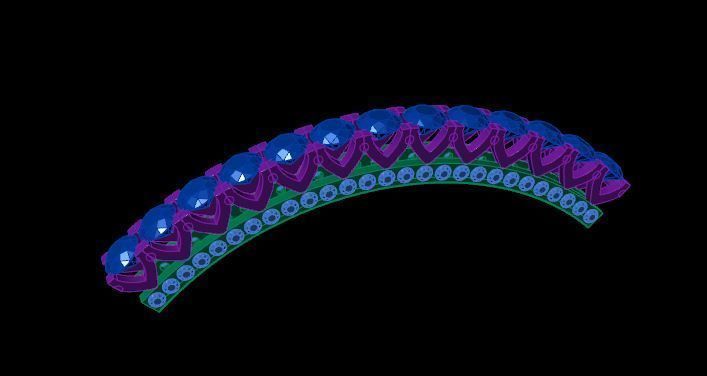 Bracelet 3D print model_3