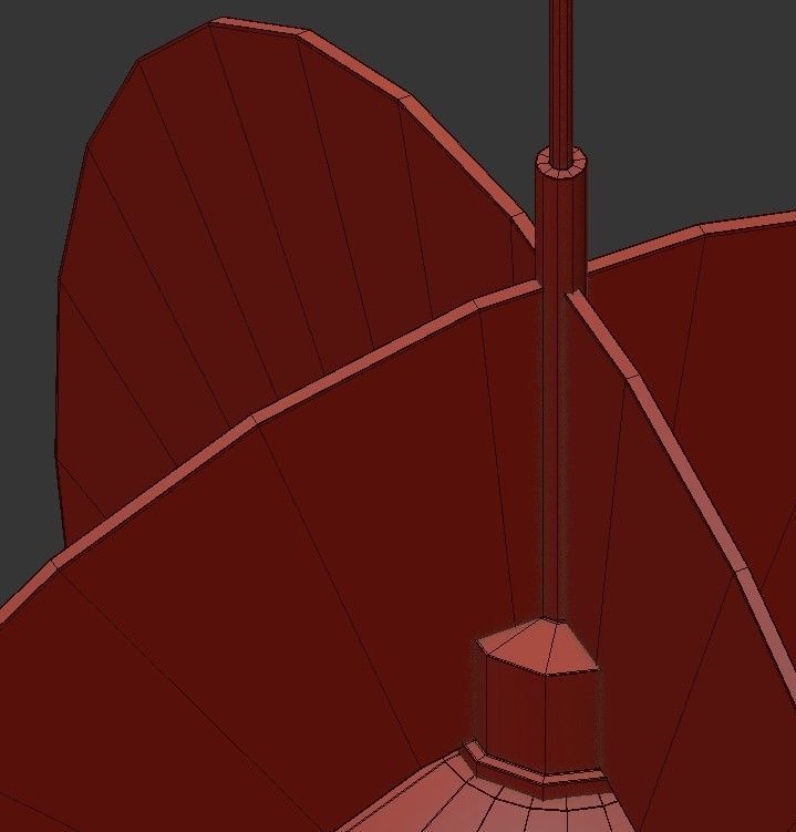 Orbel Round 3D model_3