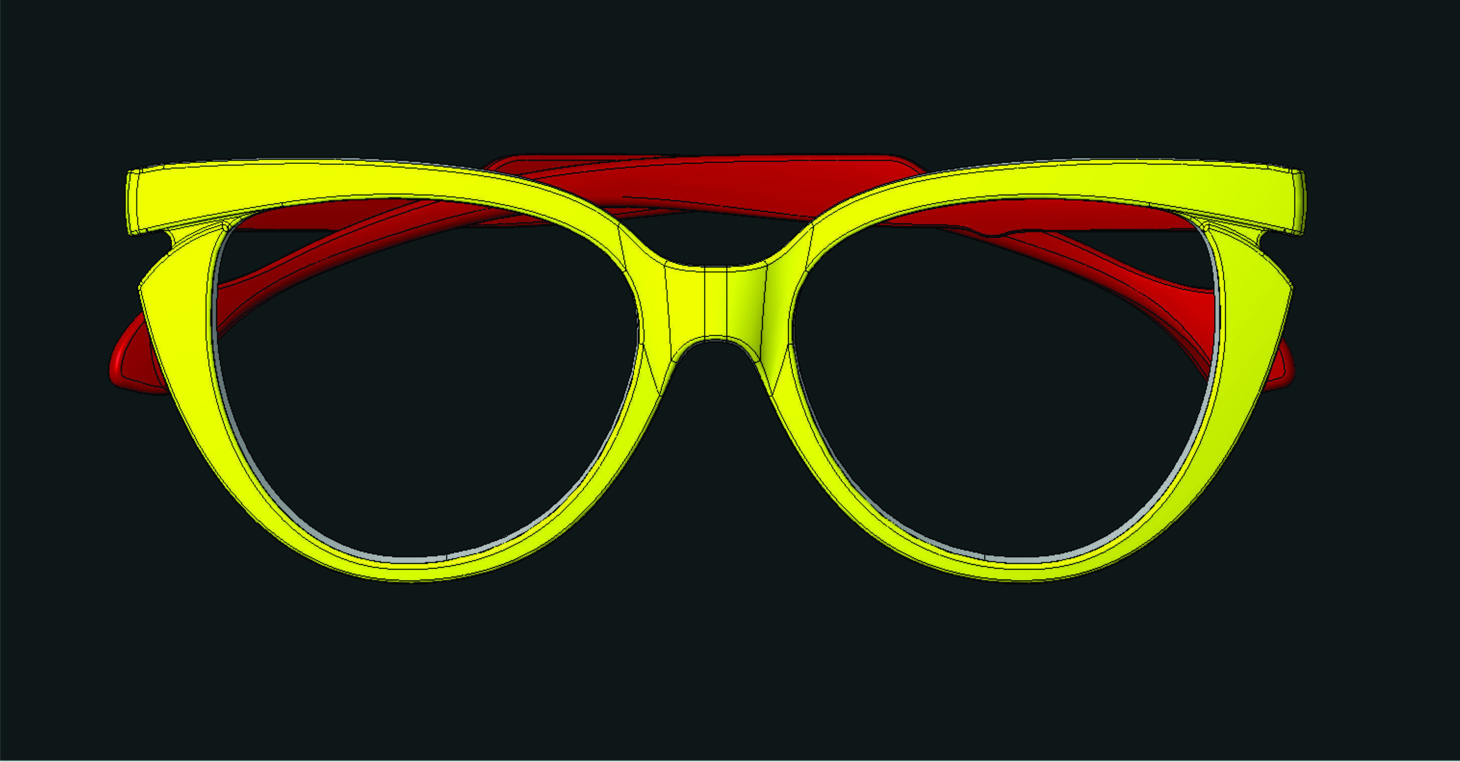 Glasses - Eyewear 3D print model_8