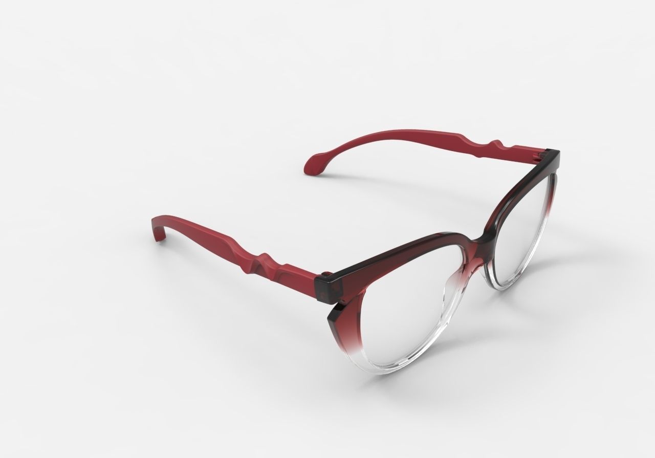 Glasses - Eyewear 3D print model_3