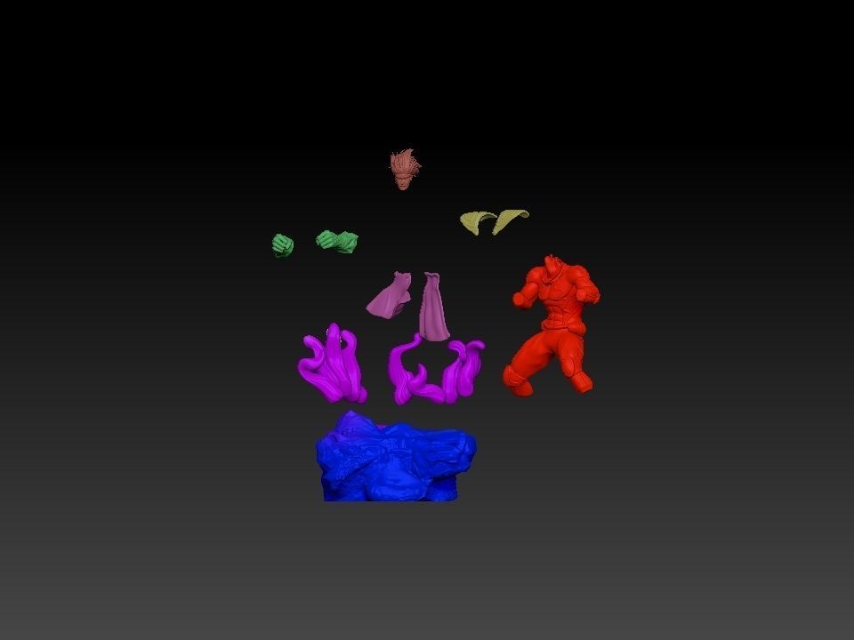 JOJO and Star platium - Bizarre Adventure - 3d model - 3d print 3D print model_8