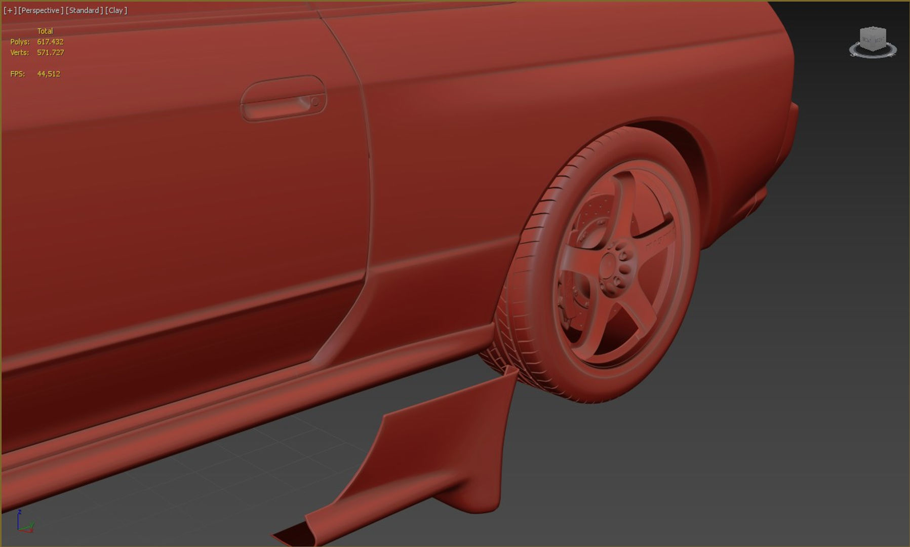 Nissan Skyline GT-R R32 nismo 3D model_16