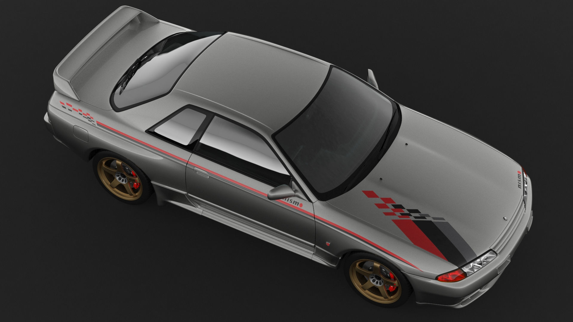 Nissan Skyline GT-R R32 nismo 3D model_7