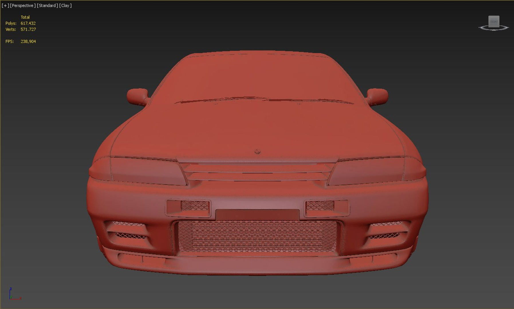 Nissan Skyline GT-R R32 nismo 3D model_12