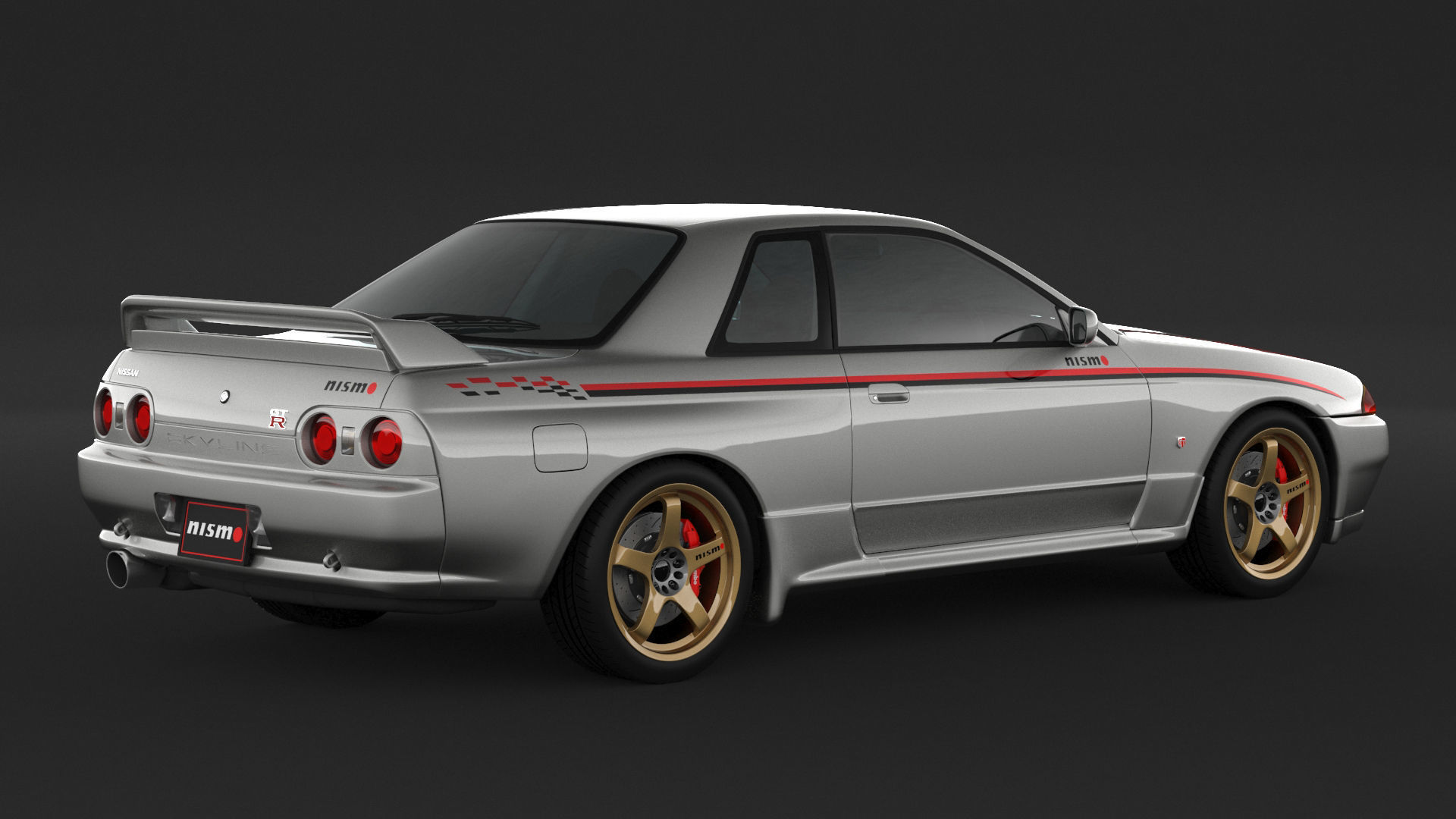 Nissan Skyline GT-R R32 nismo 3D model_1