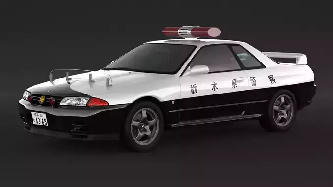 Nissan Skyline R32 Police