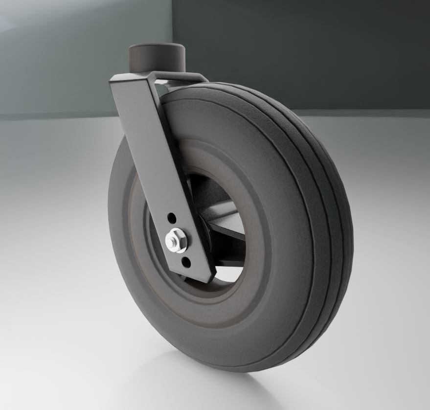 High-Poly Wheelchair with Parts and Procedural PBR Materials 3D Model Collection_55