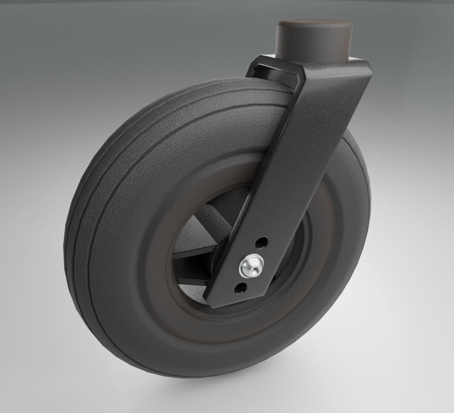 High-Poly Wheelchair with Parts and Procedural PBR Materials 3D Model Collection_49