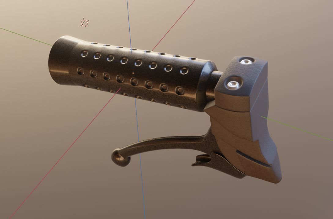 High-Poly Wheelchair with Parts and Procedural PBR Materials 3D Model Collection_10