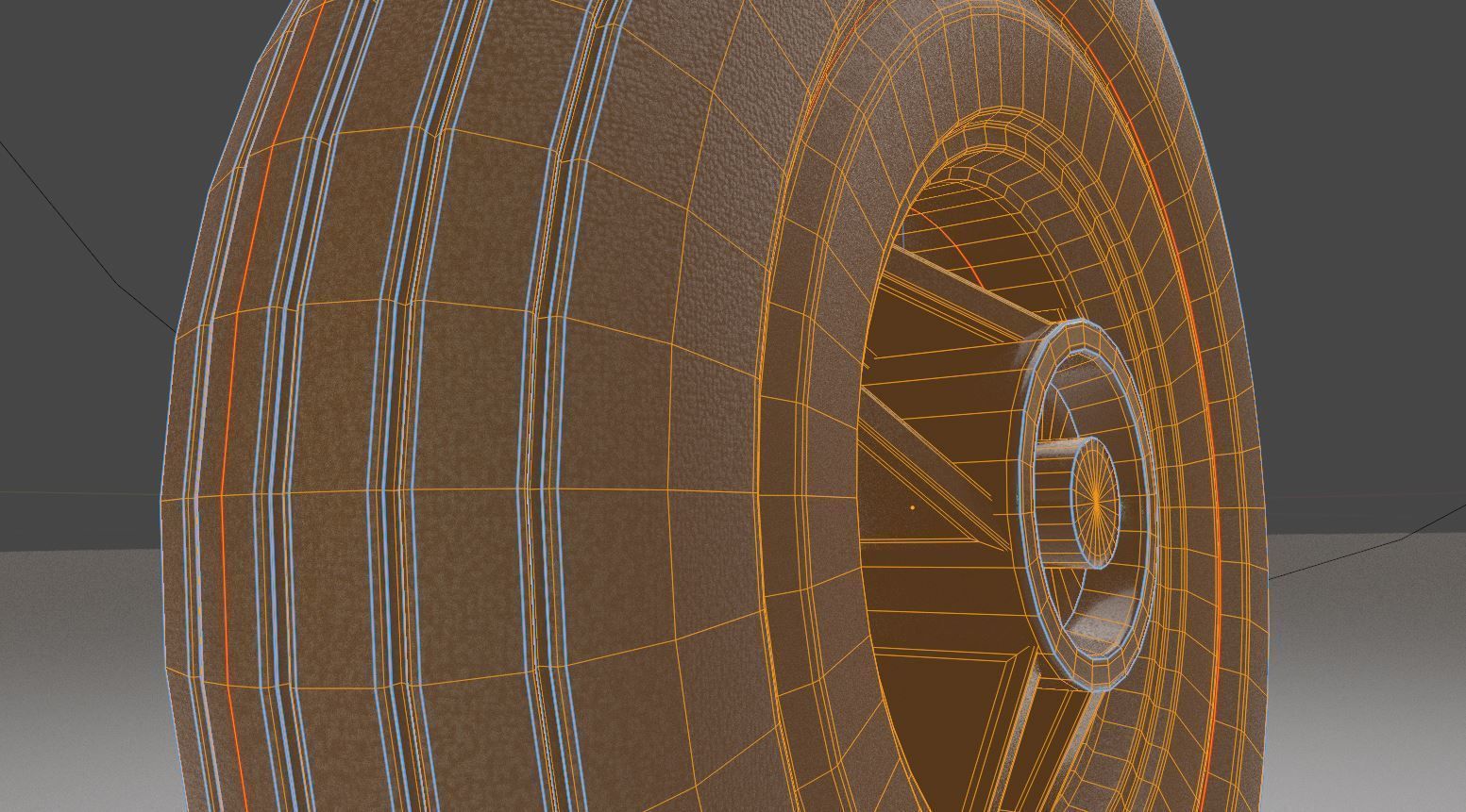 High-Poly Wheelchair with Parts and Procedural PBR Materials 3D Model Collection_61