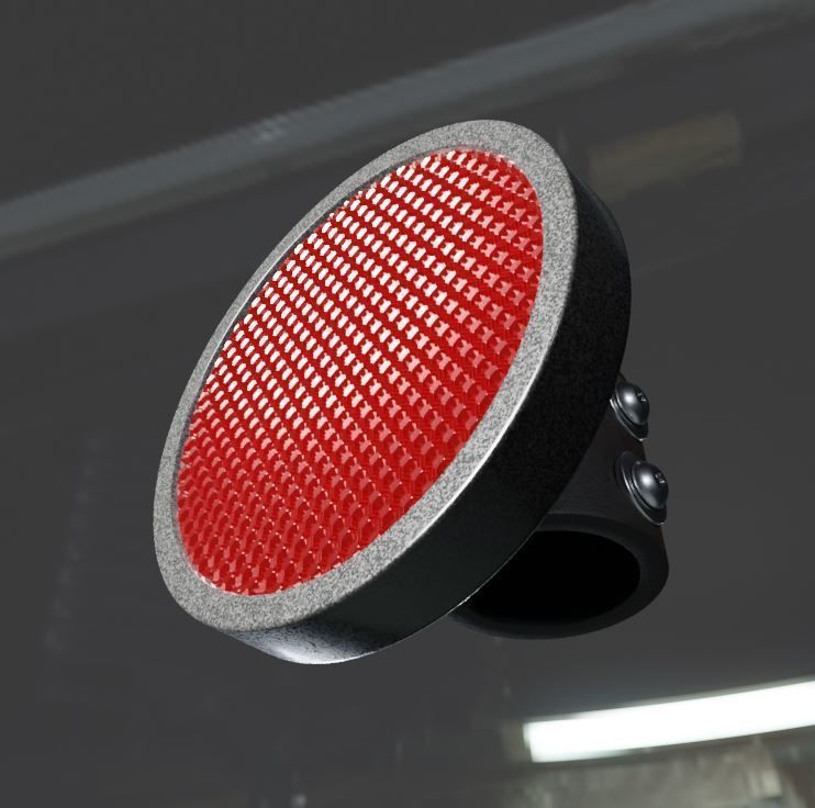 High-Poly Wheelchair with Parts and Procedural PBR Materials 3D Model Collection_42