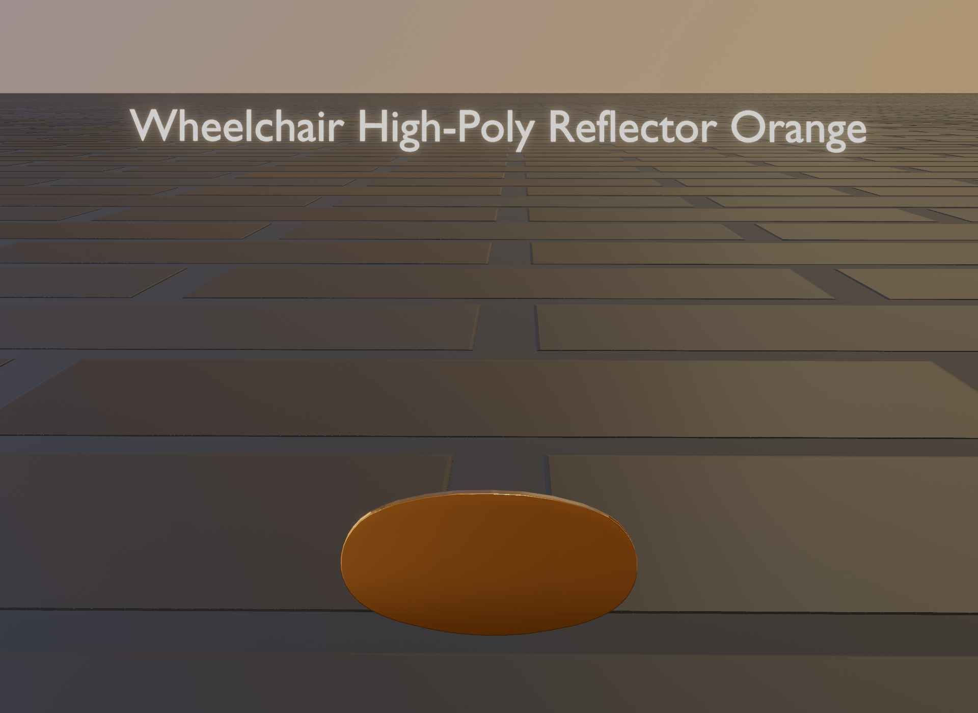 High-Poly Wheelchair with Parts and Procedural PBR Materials 3D Model Collection_33