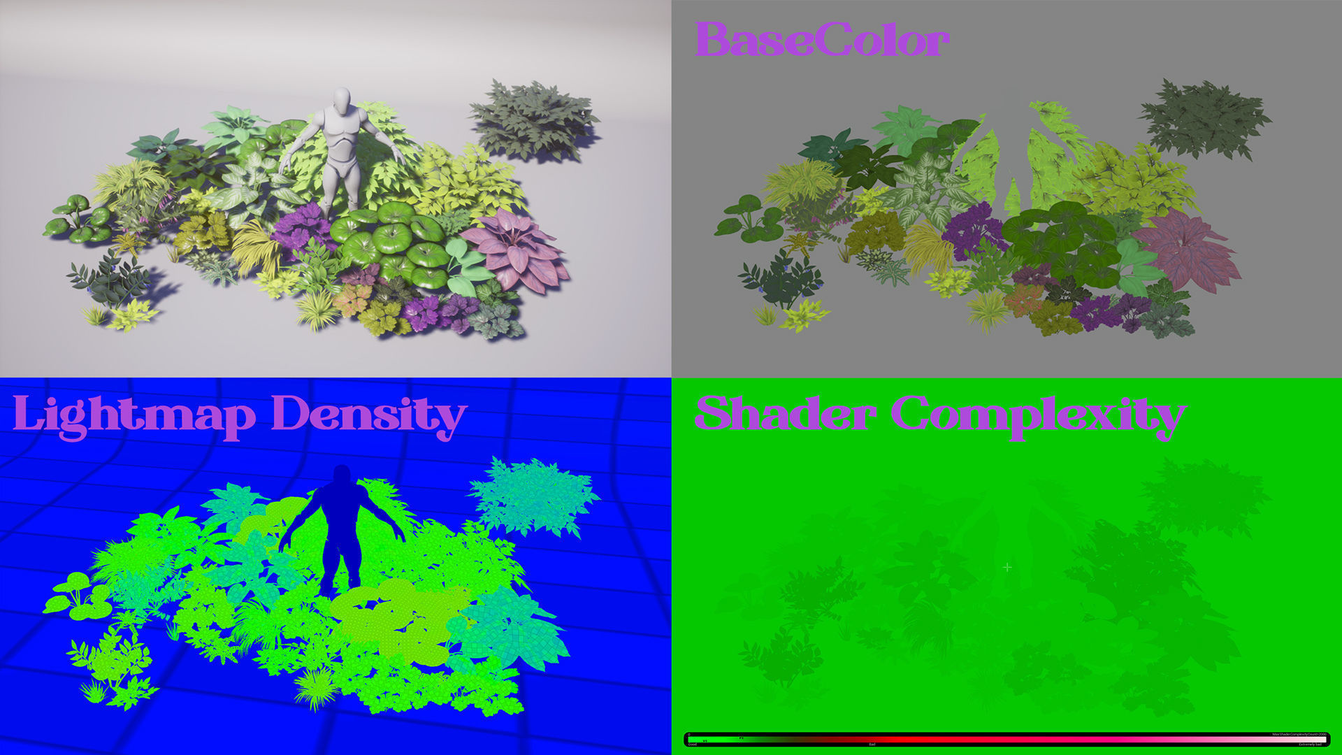 Garden Foliage Pack Low-poly 3D model_25