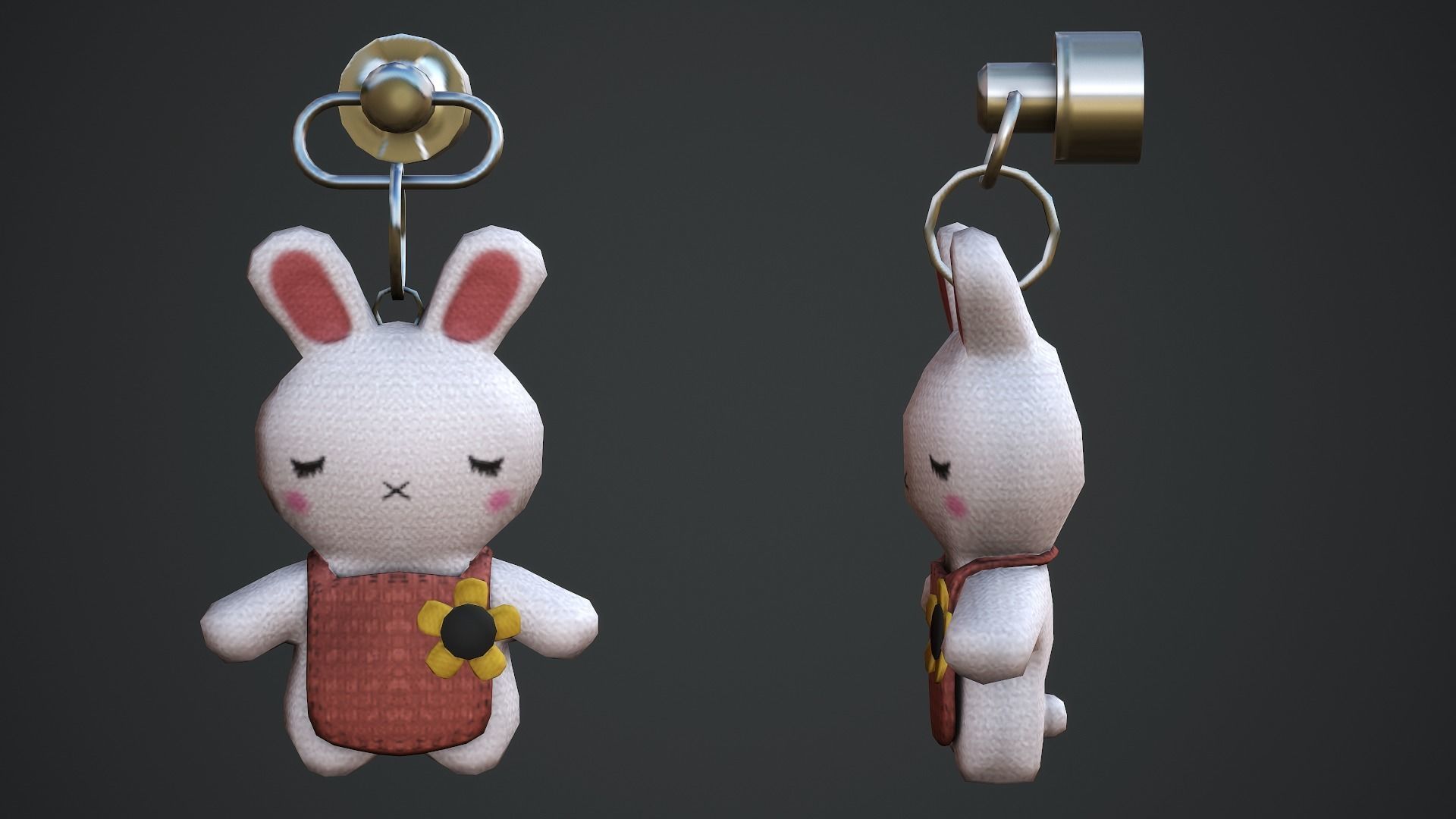 Weapon Charms Small Collection vol 02 - Low Poly Game Ready _14