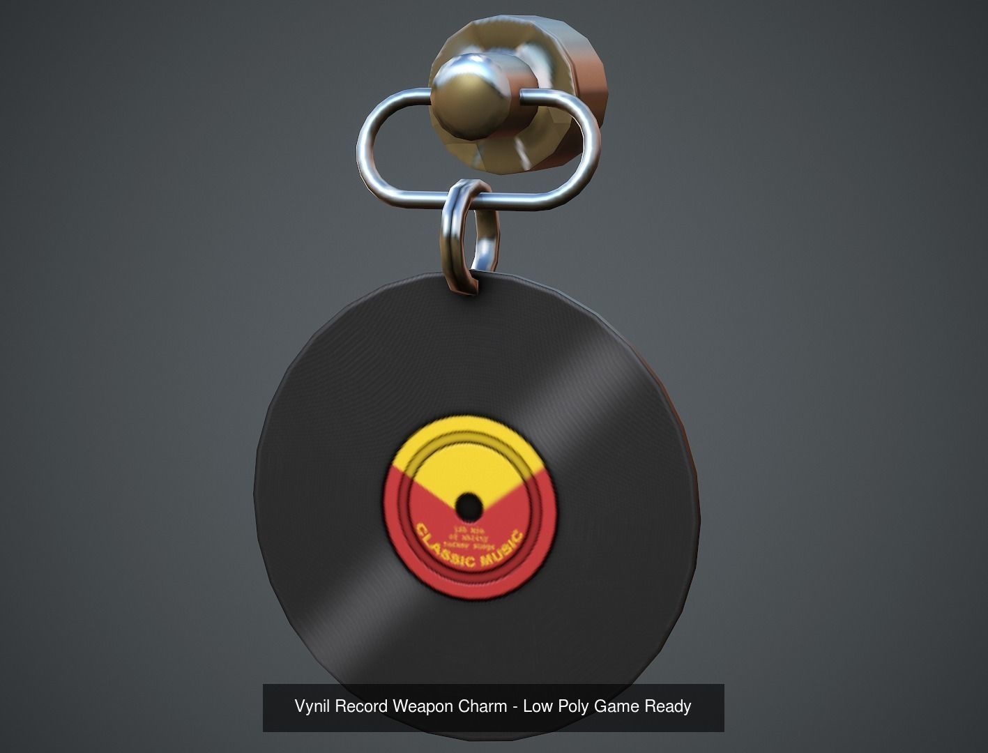 Weapon Charms Small Collection vol 02 - Low Poly Game Ready _21