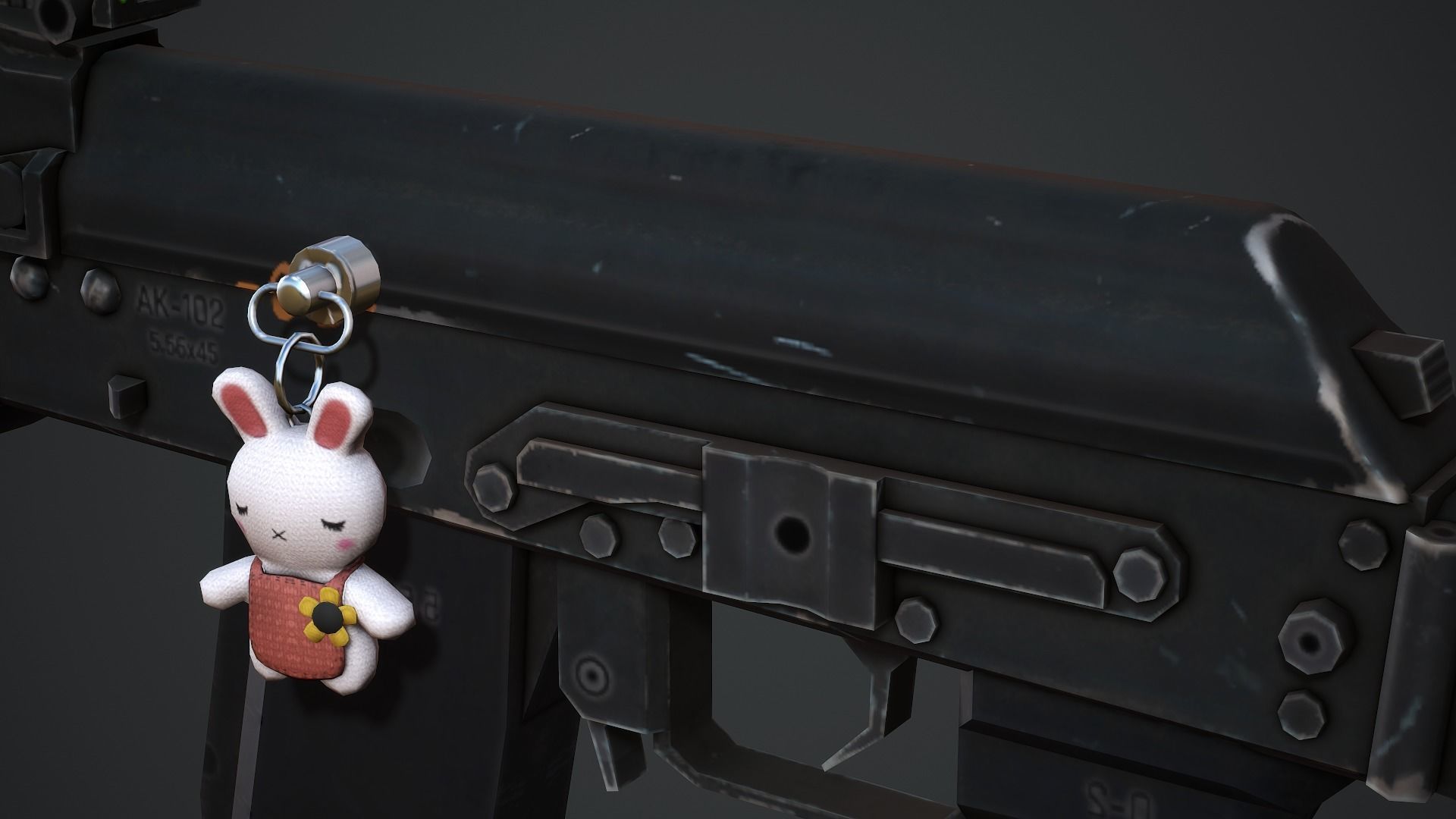 Weapon Charms Small Collection vol 02 - Low Poly Game Ready _12