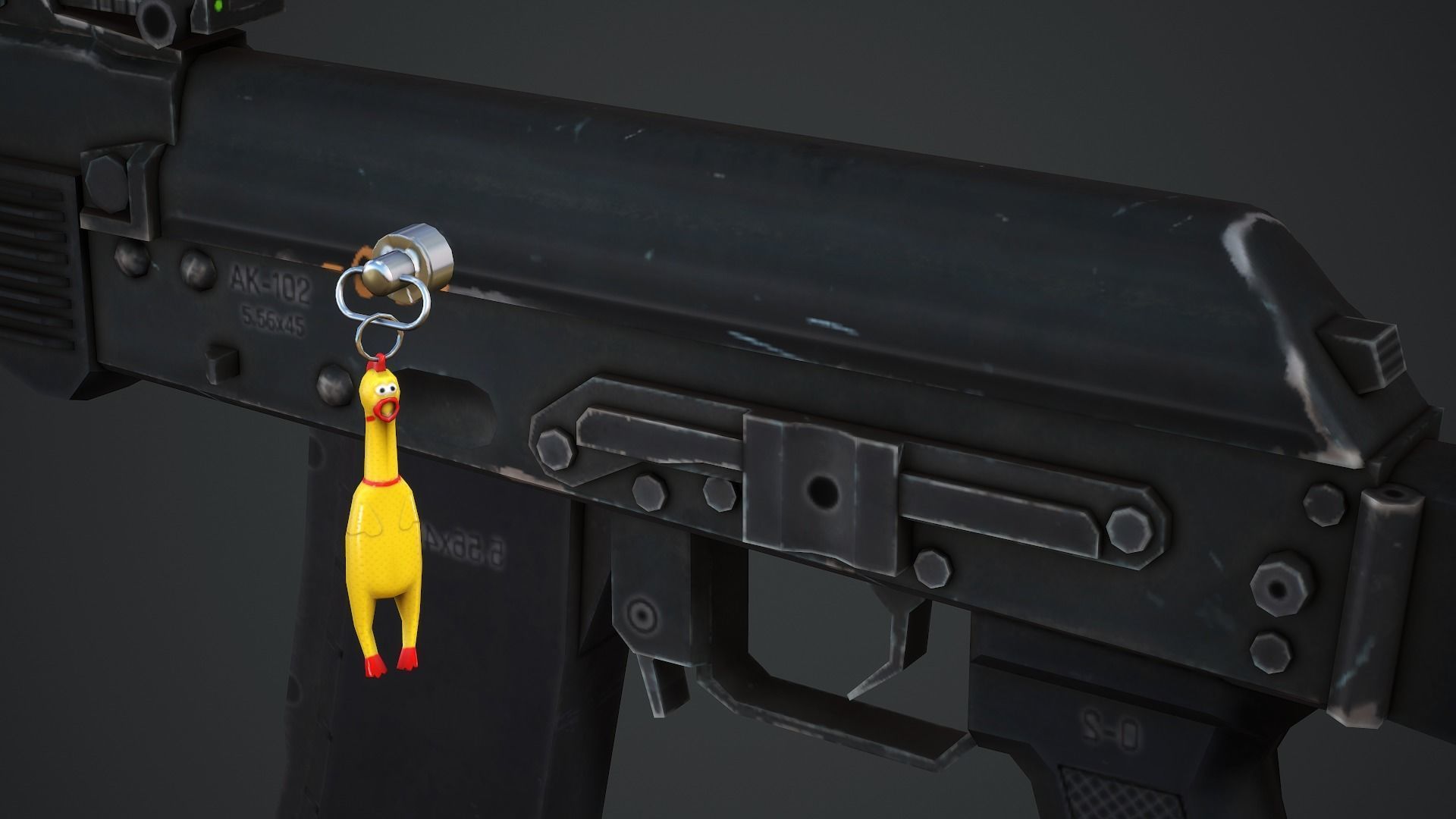 Weapon Charms Small Collection vol 02 - Low Poly Game Ready _17