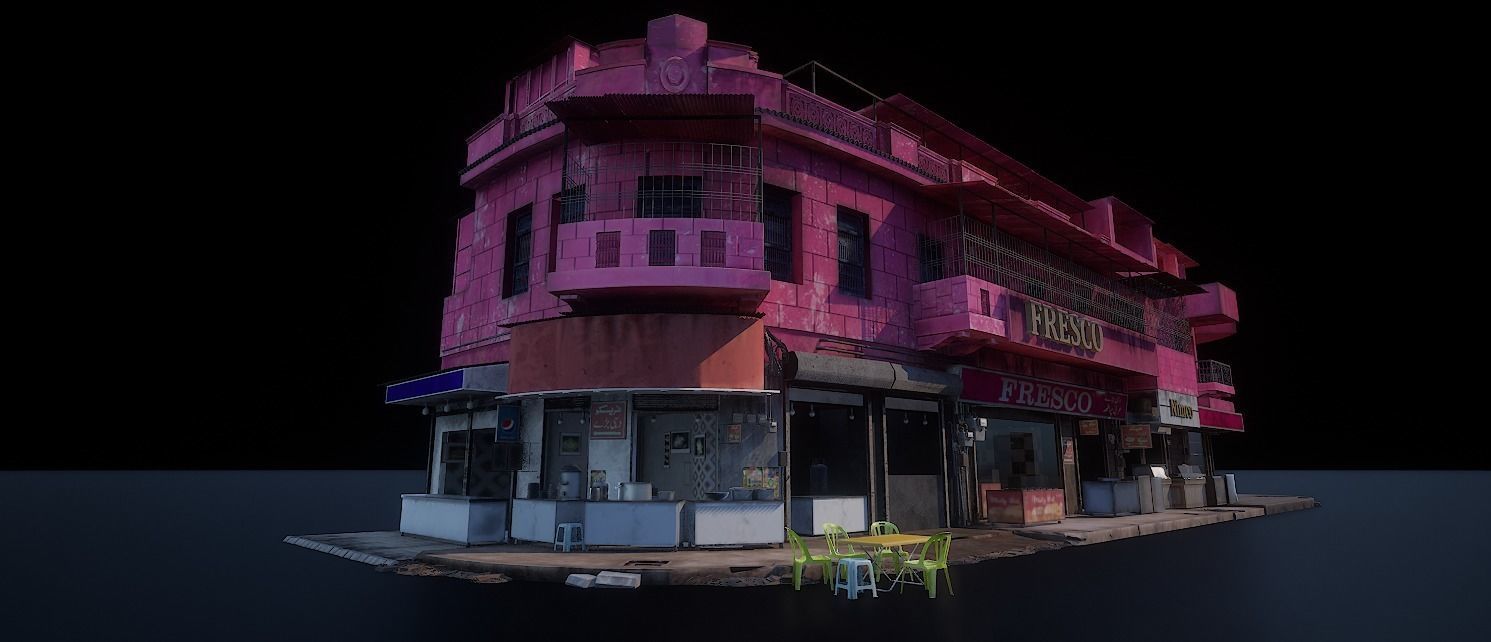 FRESCO BUILDING 3D model_3