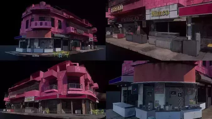 FRESCO BUILDING 3D model
