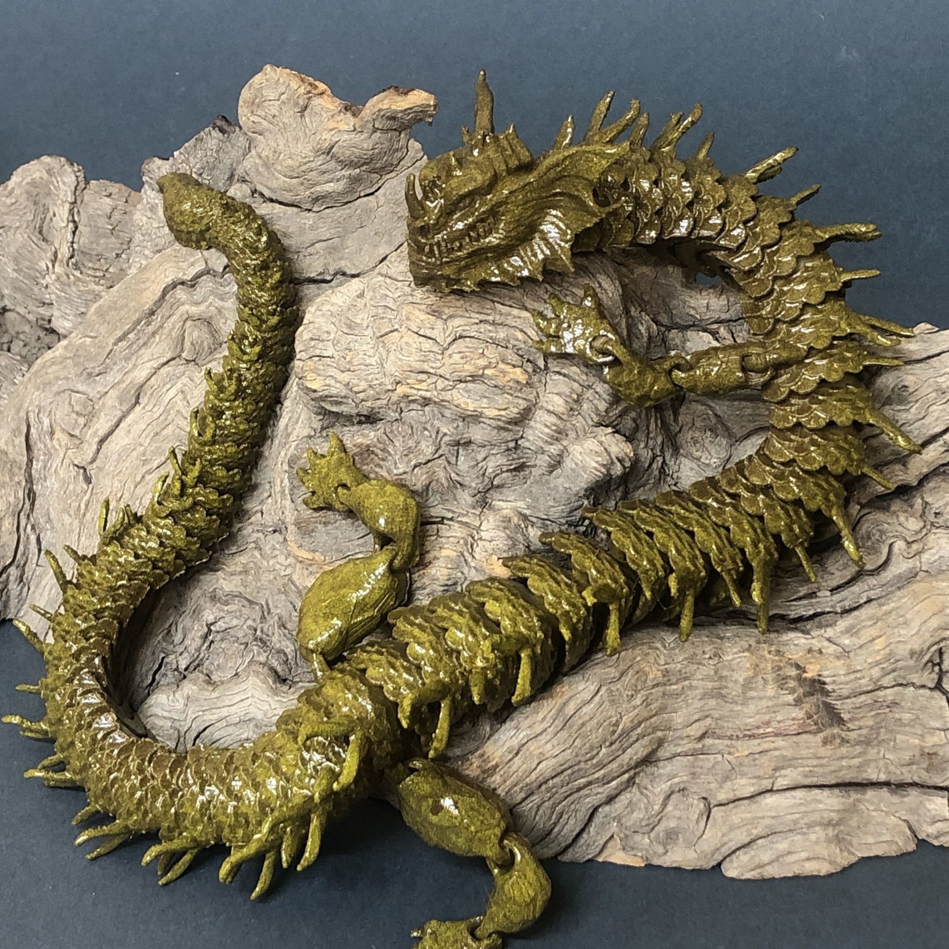 Articulated Dragon 01 3D print model_1