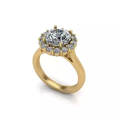 Solitaire Wedding Engagement Women Ring