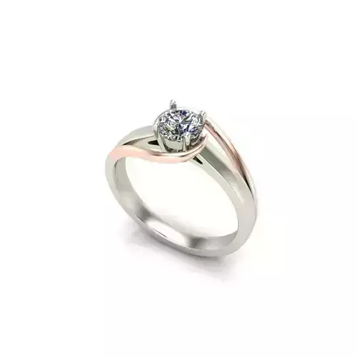 Solitaire Wedding Engagement Women Ring