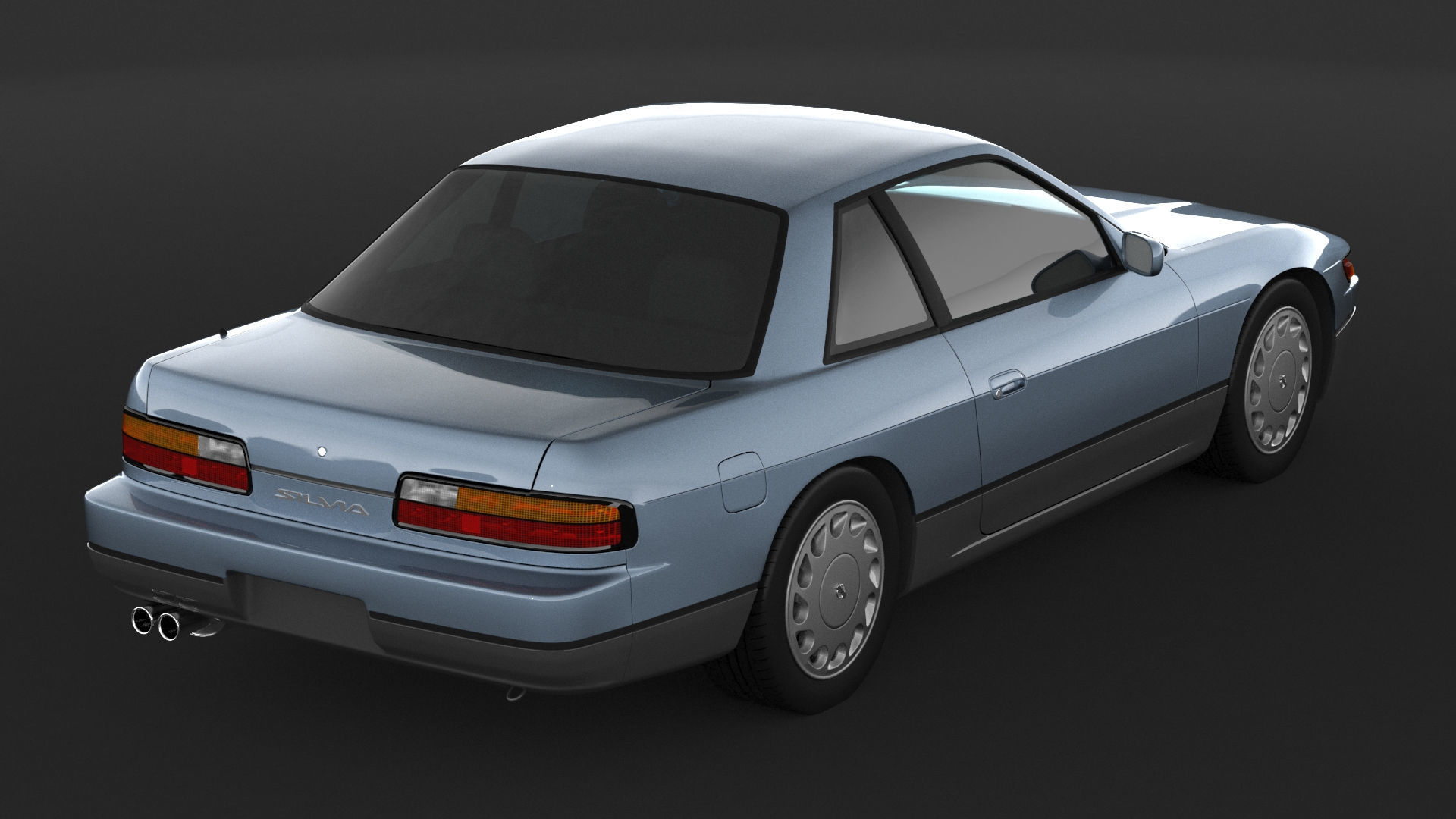 Nissan Silvia S13 3D model_6