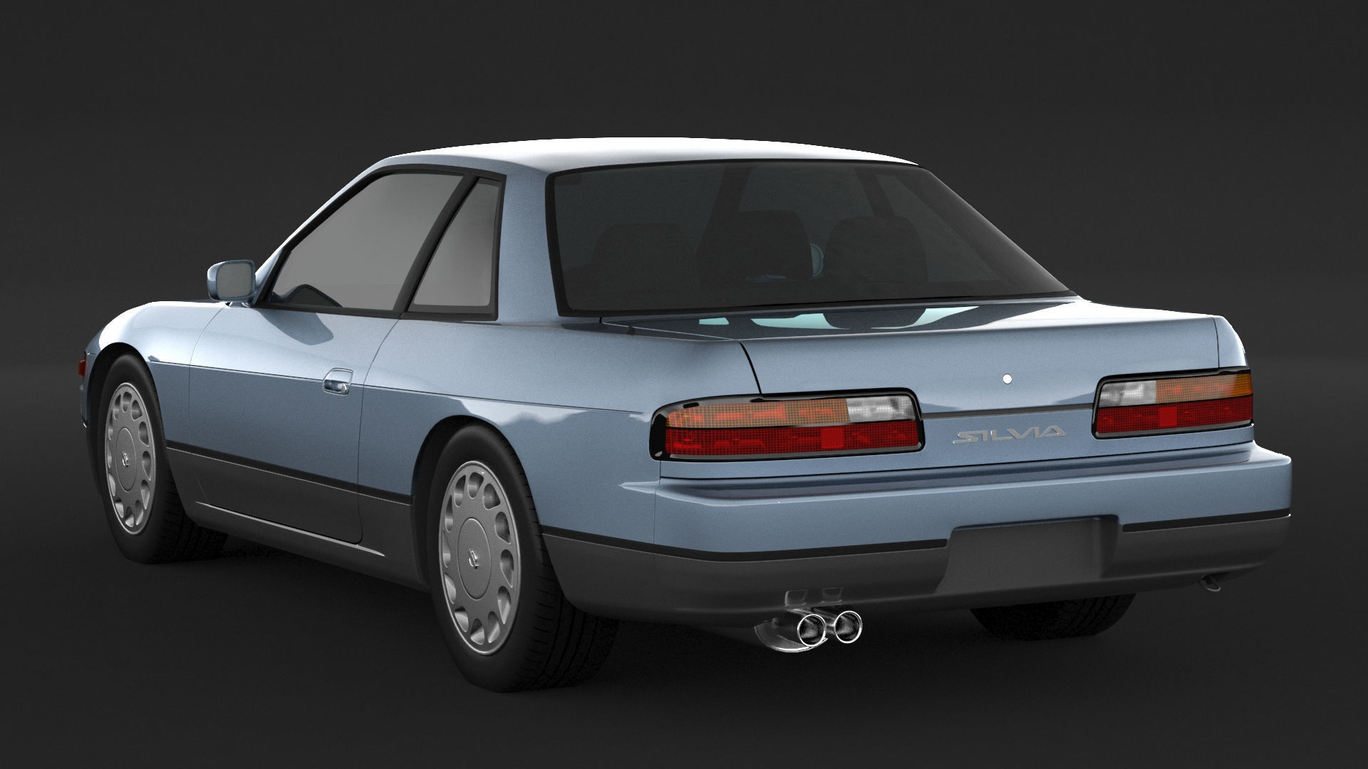 Nissan Silvia S13 3D model_3