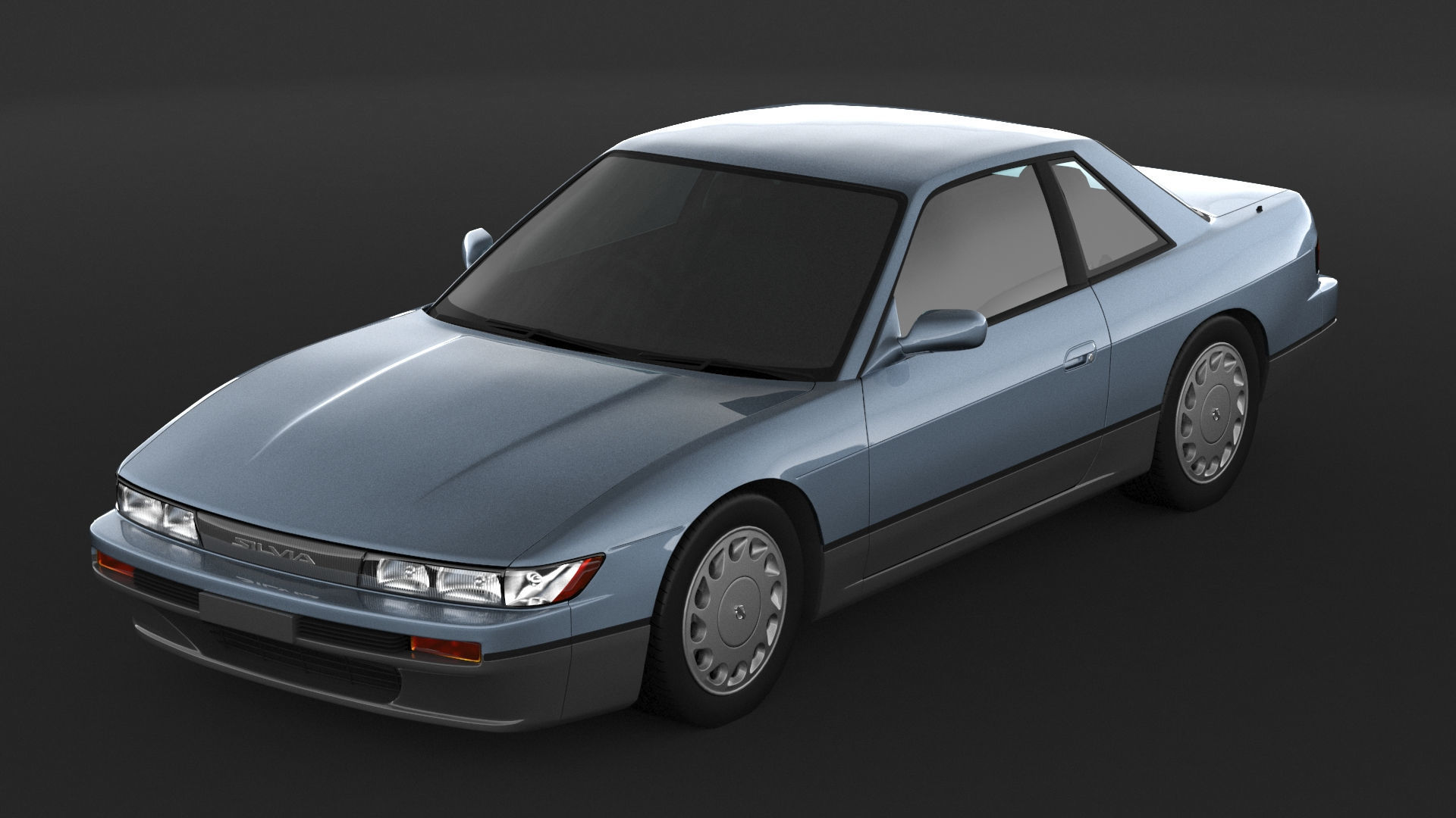 Nissan Silvia S13 3D model_5