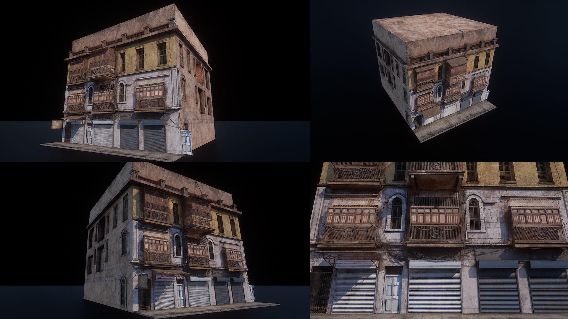 BURNSROAD GENERIC BUILDINGS 3D model_2