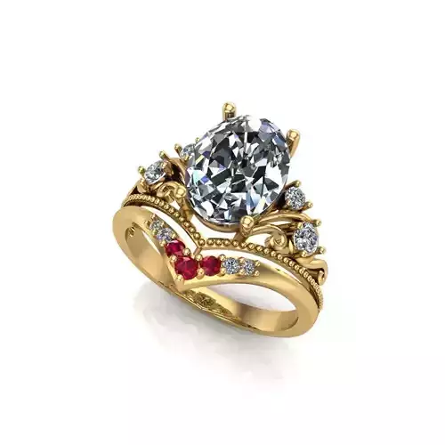 Solitaire Wedding Engagement Women Ring