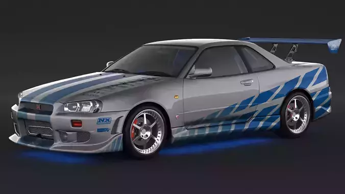 Nissan Skyline GT-R R34 C-West