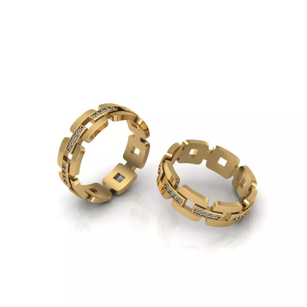 Solitaire Wedding Engagement Women Ring 3D print model